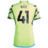 Declan Rice Arsenal adidas 2023/24 Away Player Authentic T-shirt - Yellow
