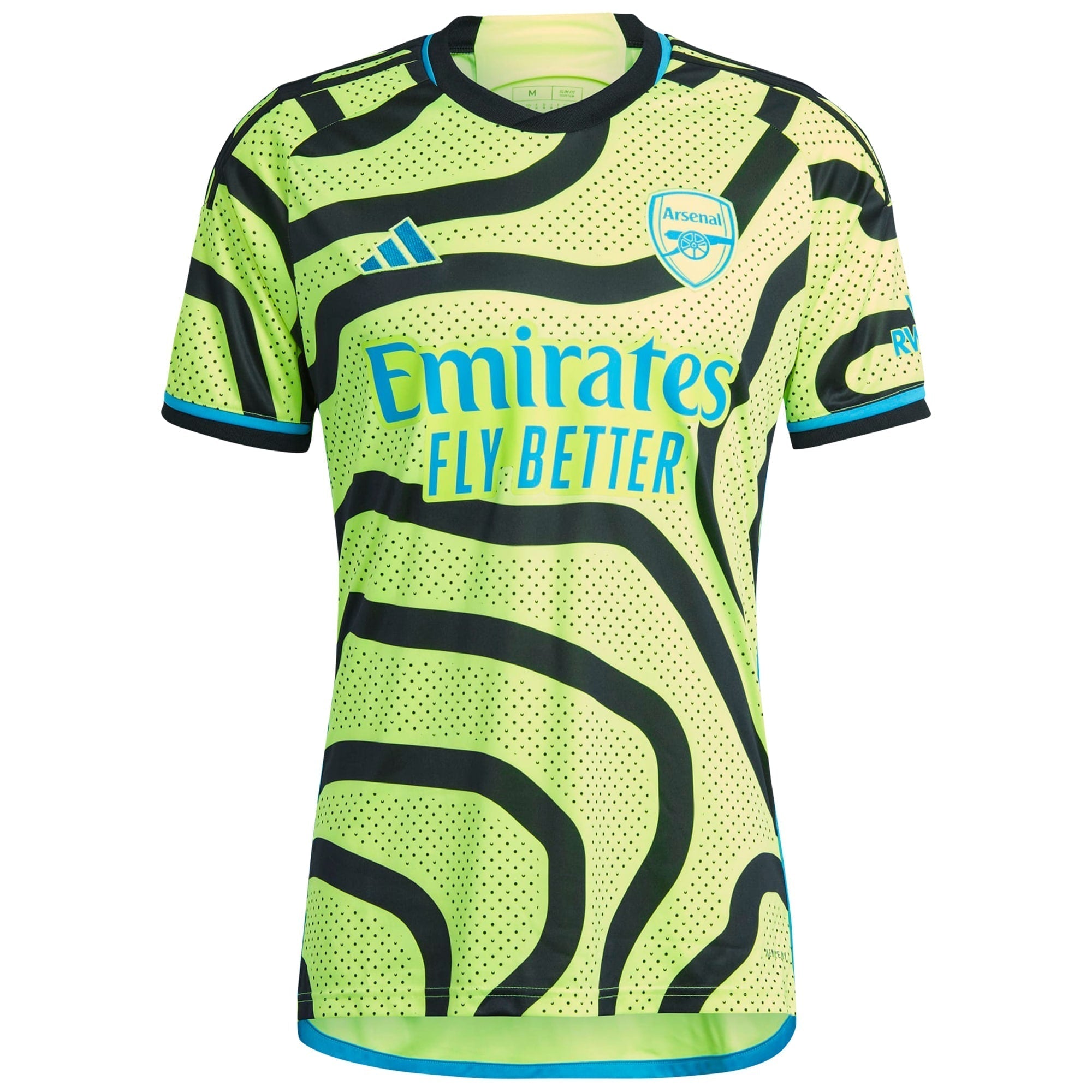 Kai Havertz Arsenal adidas 2023/24 Away Player Authentic T-shirt - Yellow
