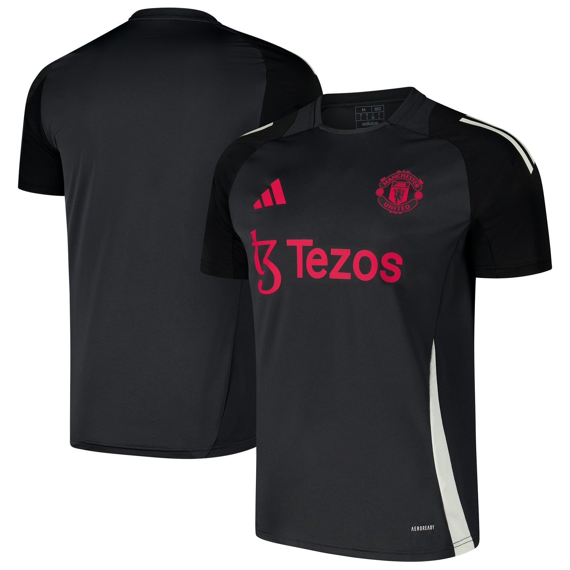 Manchester United adidas 2024/25 AEROREADY Training Authentic T-shirt - Black