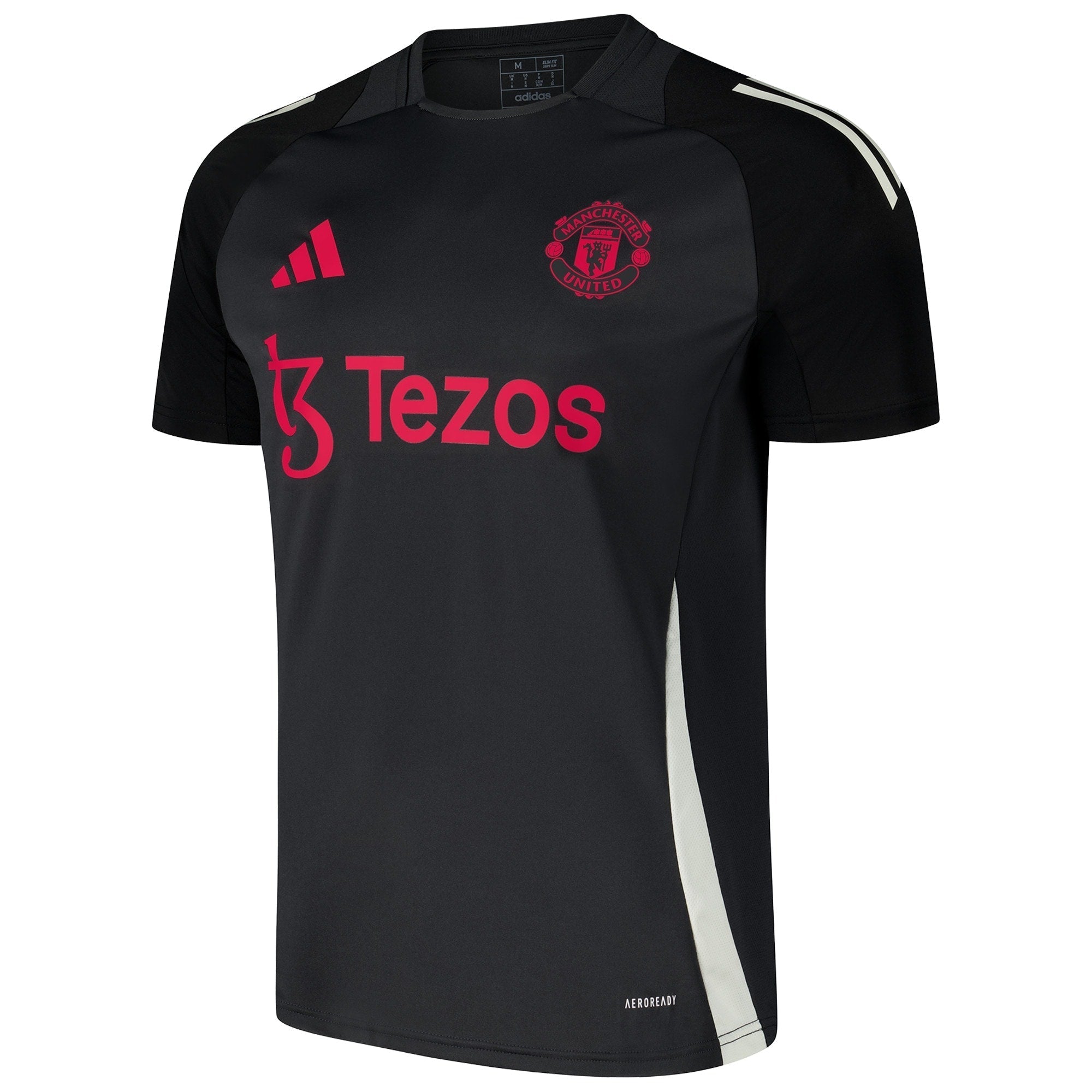 Manchester United adidas 2024/25 AEROREADY Training Authentic T-shirt - Black