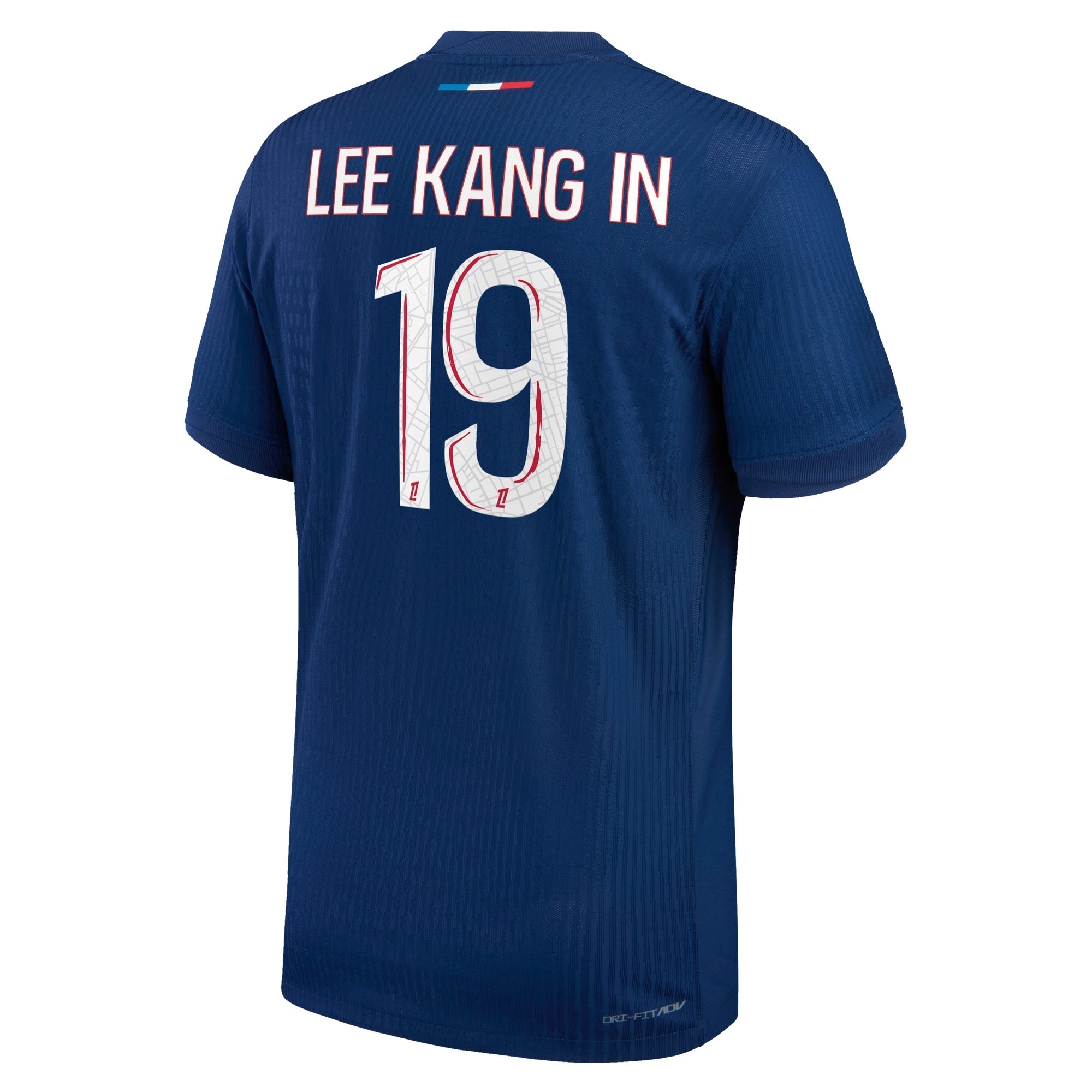Lee Kang In Paris Saint-Germain Nike 2024/25 Player Authentic T-shirt - Navy