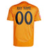 Real Madrid adidas 2024/25 Away Custom Authentic T-shirt - Orange