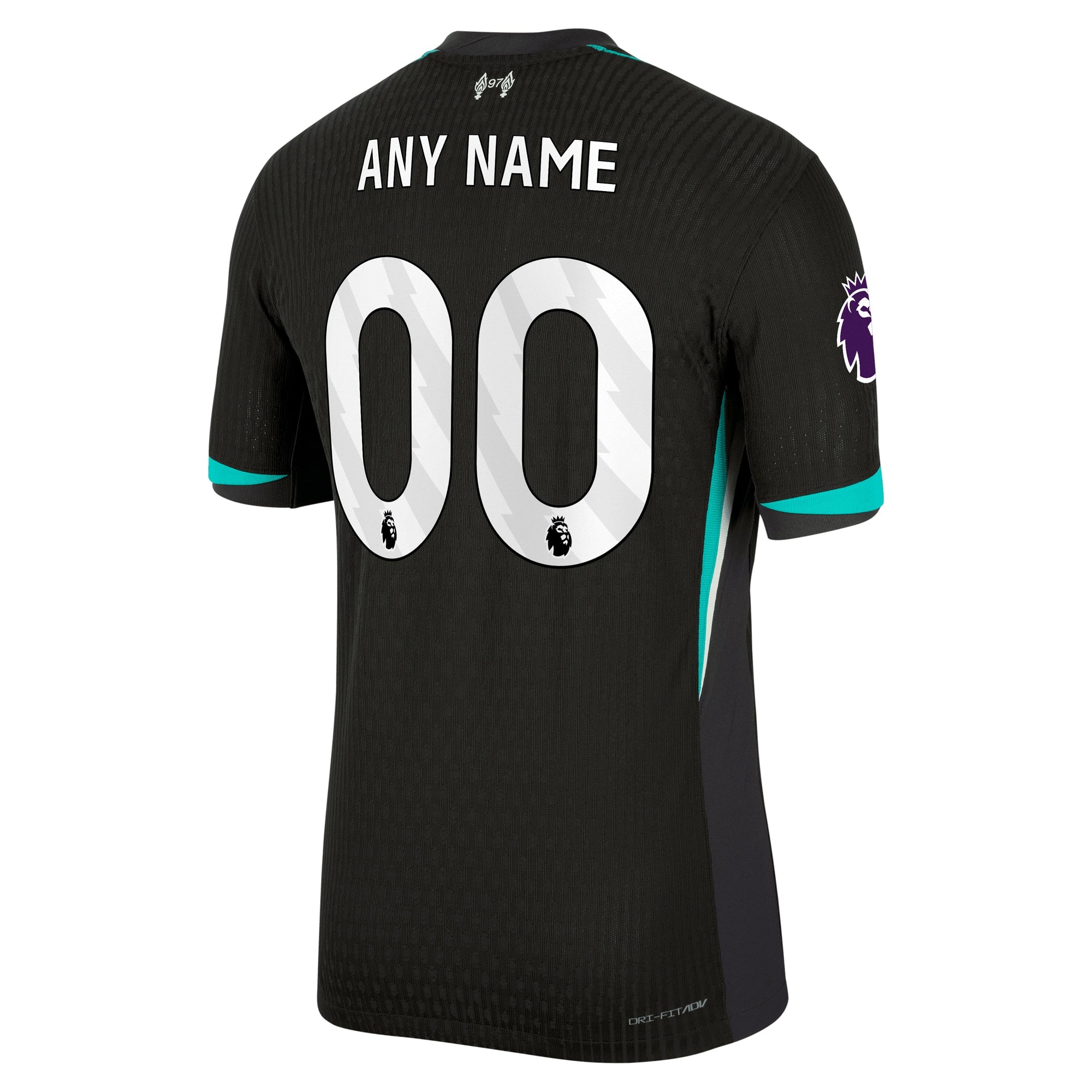 Liverpool Nike 2024/25 Away Custom Authentic T-shirt - Forest Green
