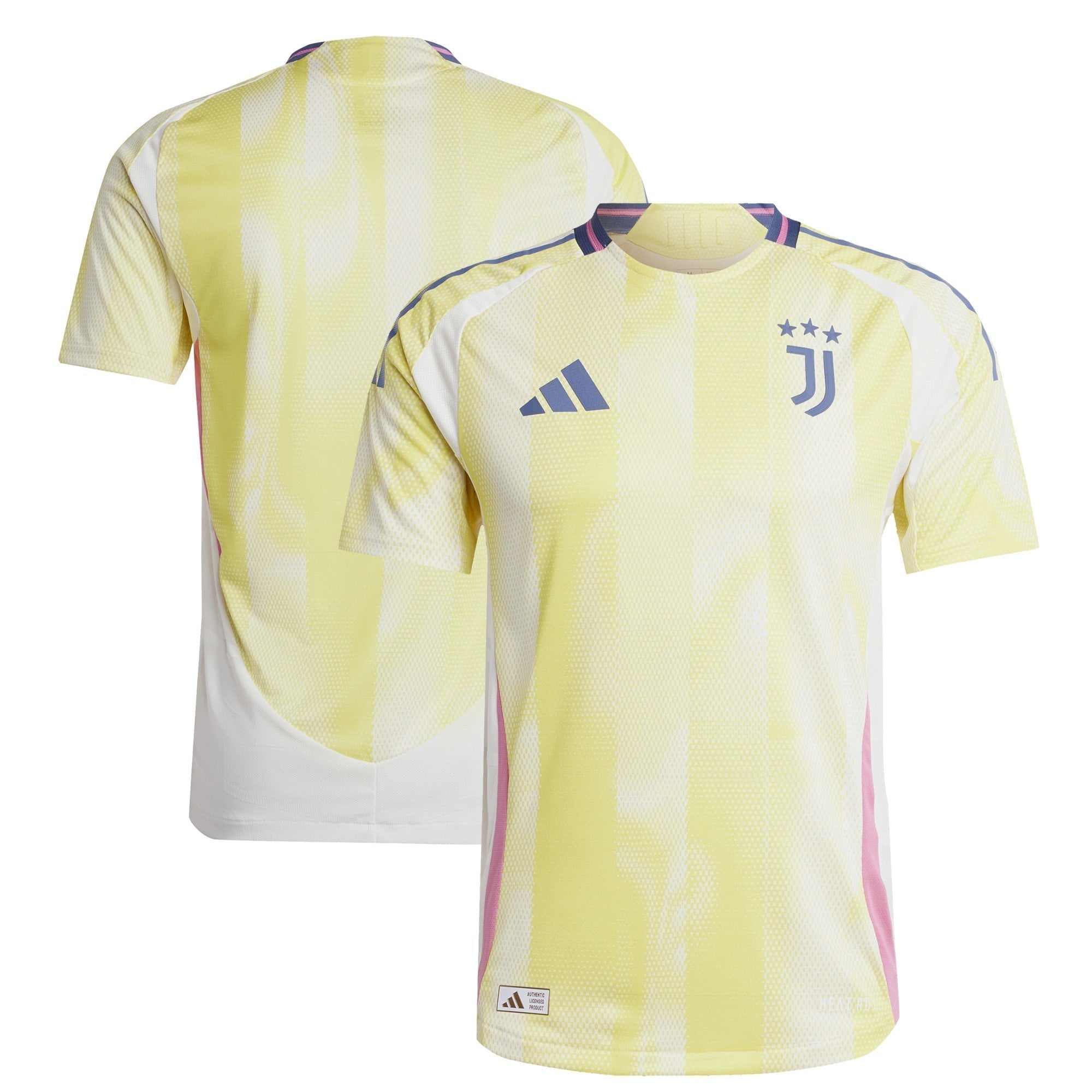 Juventus adidas 2024/25 Away Authentic T-shirt - Yellow