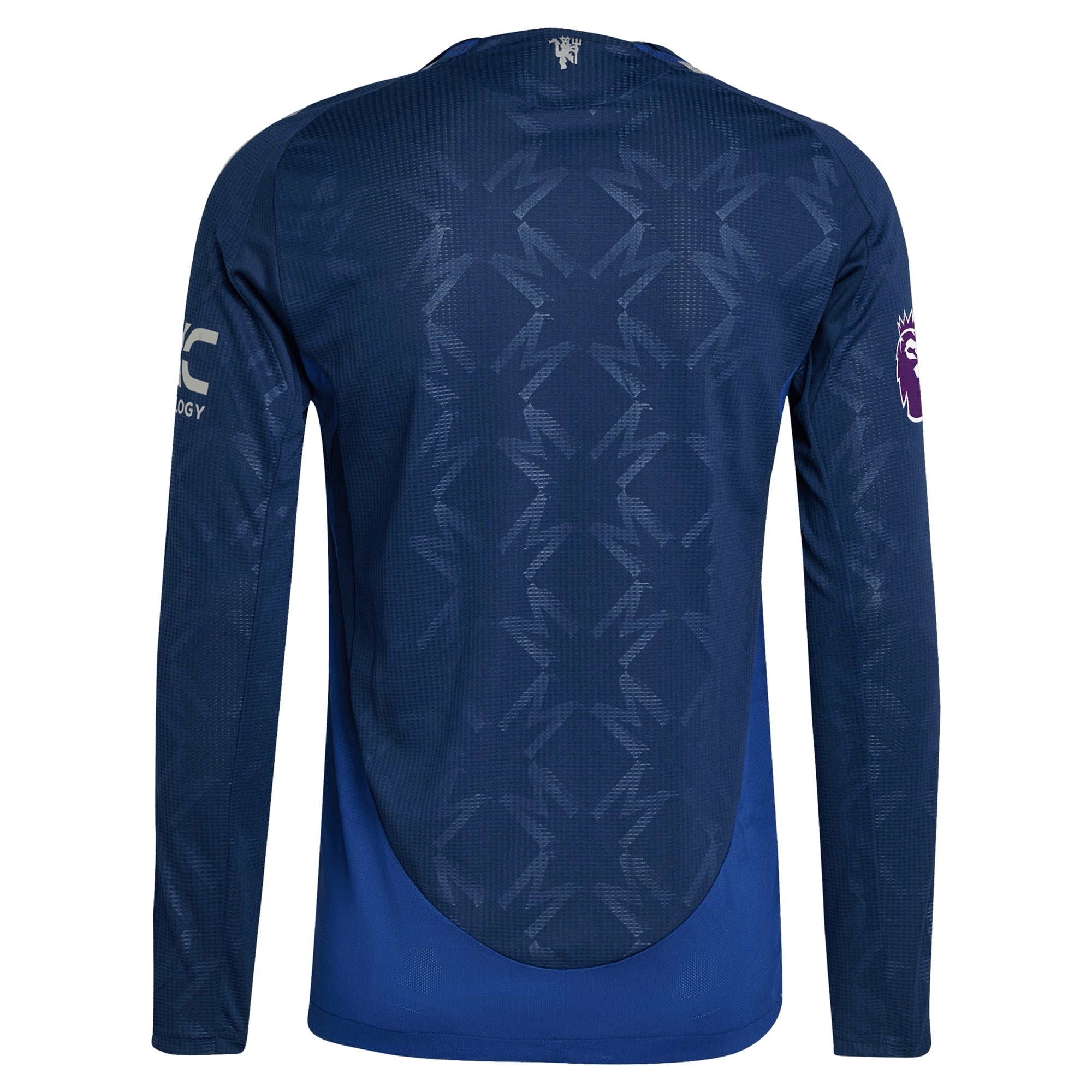 Manchester United adidas 2024/25 Away Long Sleeve Authentic T-shirt - Navy