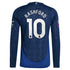 Marcus Rashford Manchester United adidas 2024/25 Away Long Sleeve Player Authentic T-shirt - Navy