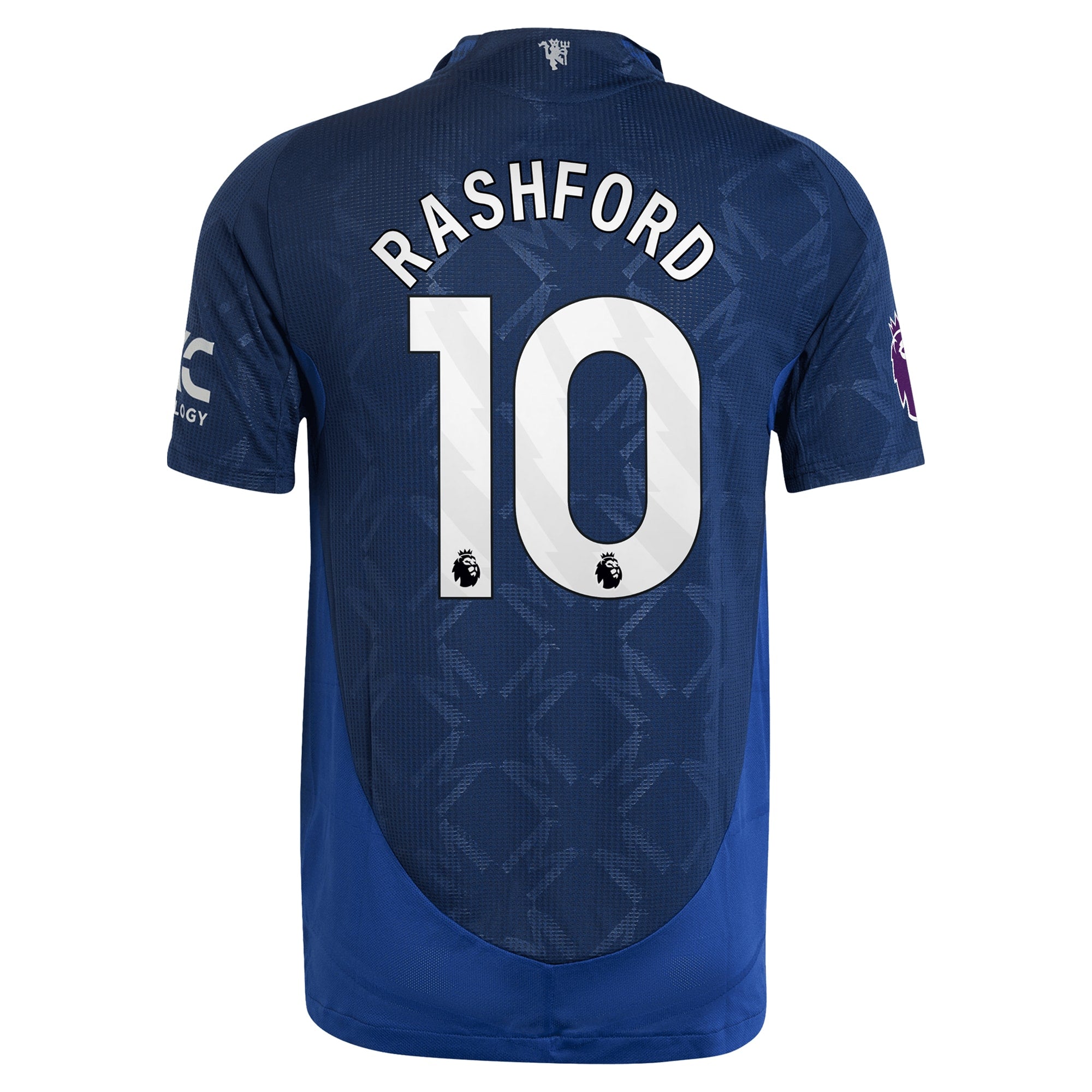 Marcus Rashford Manchester United adidas 2024/25 Away Player Authentic T-shirt - Navy