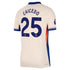 Moisés Caicedo Chelsea Nike 2024/25 Away Player Authentic T-shirt - Orange