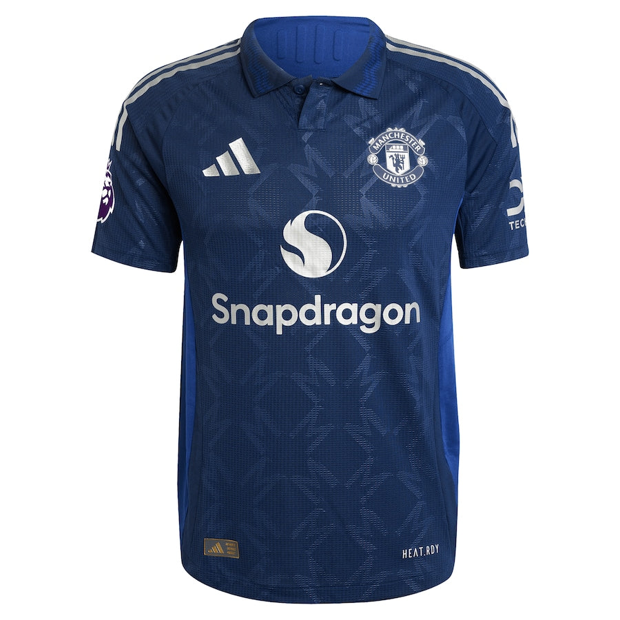Rasmus Højlund Manchester United adidas 2024/25 Away Player Authentic T-shirt - Navy