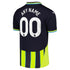 Manchester City Puma 2024/25 Away Custom Authentic T-shirt - Navy