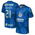 Henry Martin Club America Nike 2024/25 Away Authentic T-shirt - Blue (Copy)