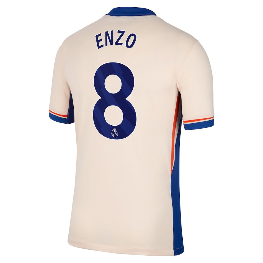 Enzo Fernández Chelsea Nike 2024/25 Away Player Authentic T-shirt - Orange