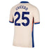Moisés Caicedo Chelsea Nike 2024/25 Away Player Authentic T-shirt - Orange