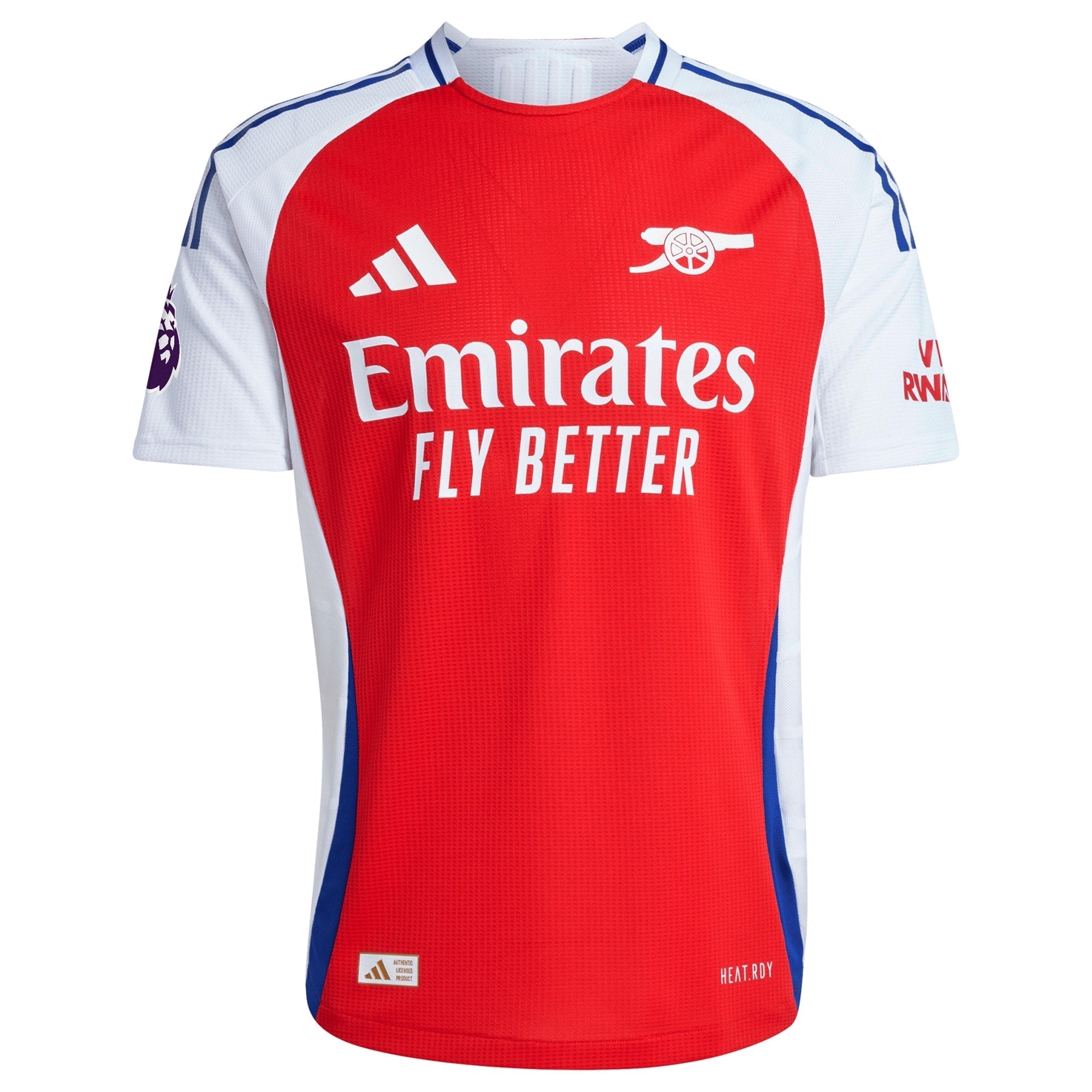 Arsenal adidas 2024/25 Home Custom Authentic T-shirt – Red