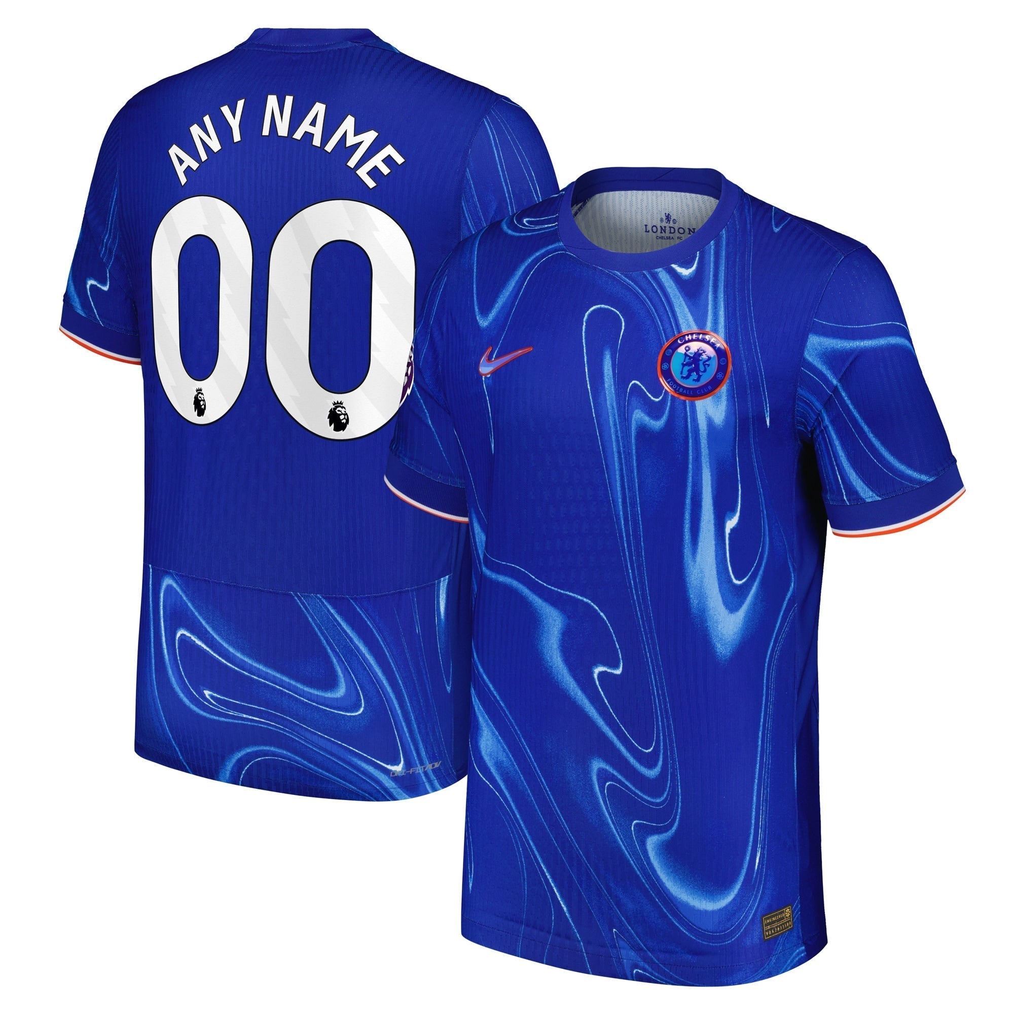 Chelsea Nike 2024/25 Home Custom Authentic T-shirt - Blue