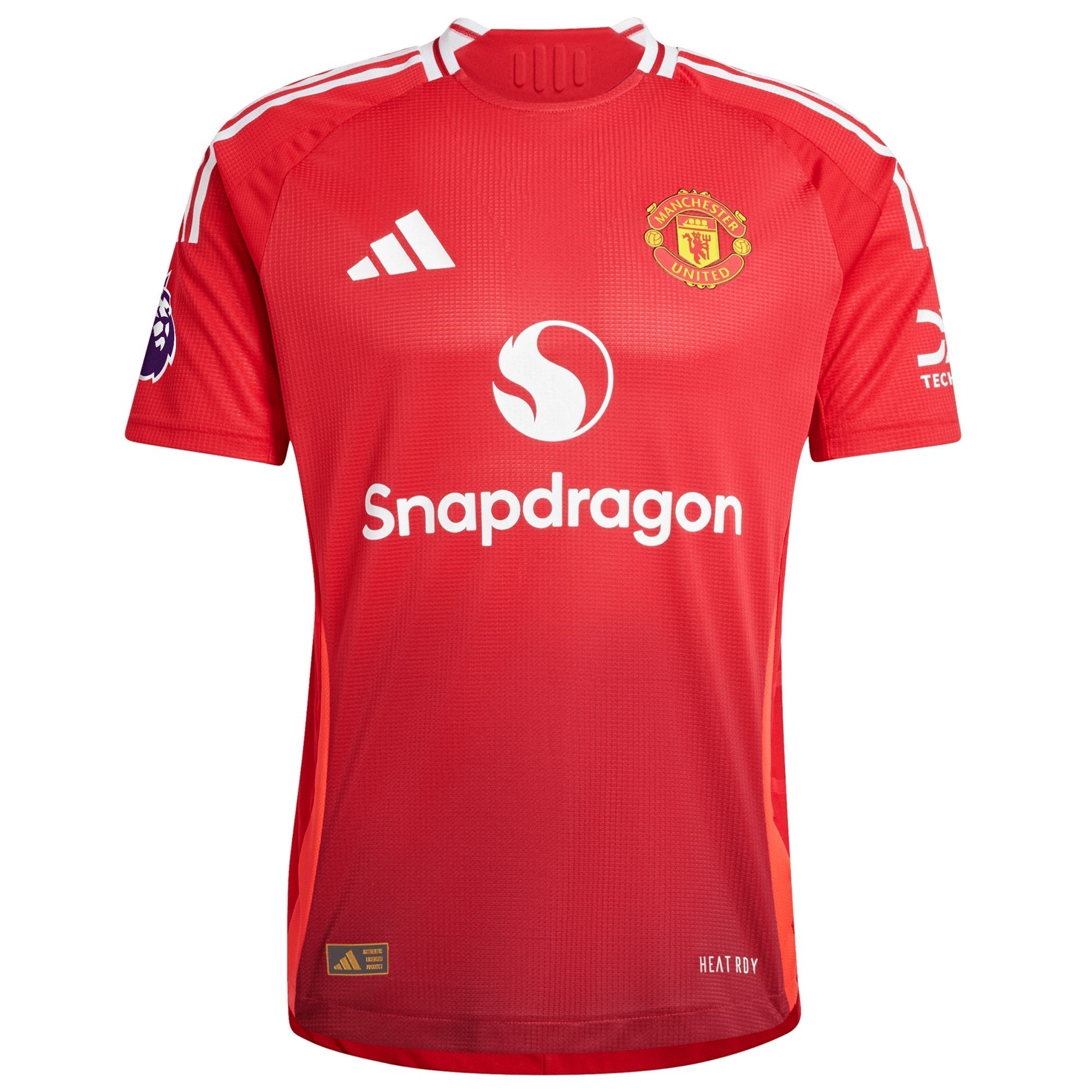 Bruno Fernandes Manchester United 2024/25 Home Player Authentic T-shirt - Red