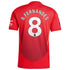 Bruno Fernandes Manchester United 2024/25 Home Player Authentic T-shirt - Red