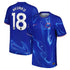 Christopher Nkunku Chelsea Nike 2024/25 Home Player Authentic T-shirt - Blue