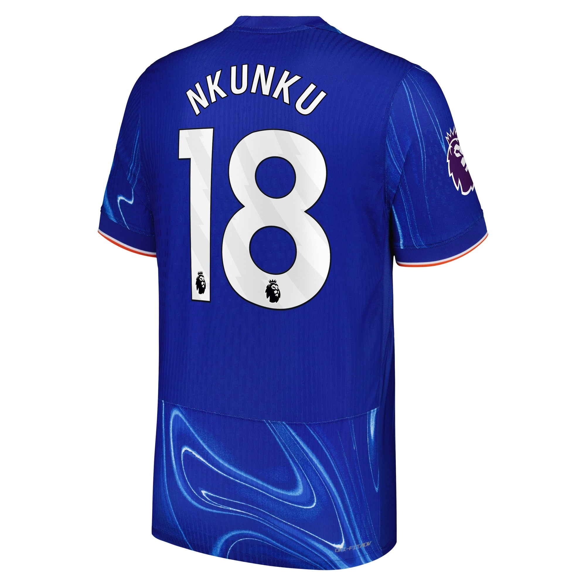 Christopher Nkunku Chelsea Nike 2024/25 Home Player Authentic T-shirt - Blue