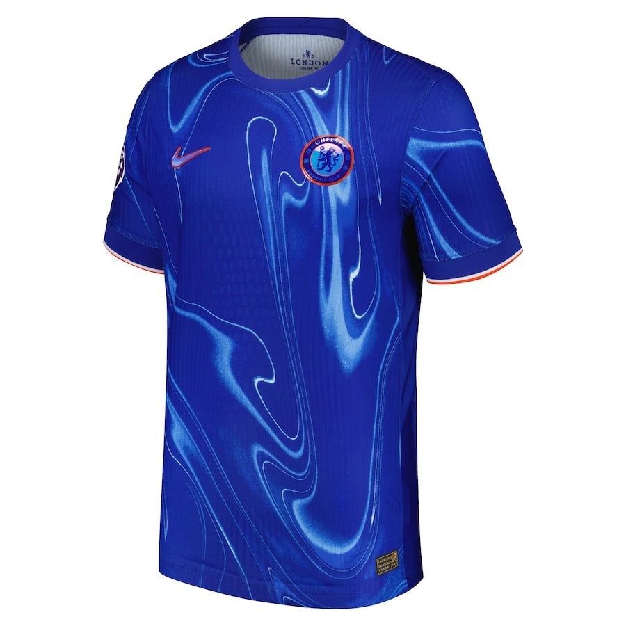 Enzo Fernández Chelsea Nike 2024/25 Home Player Authentic T-shirt - Blue