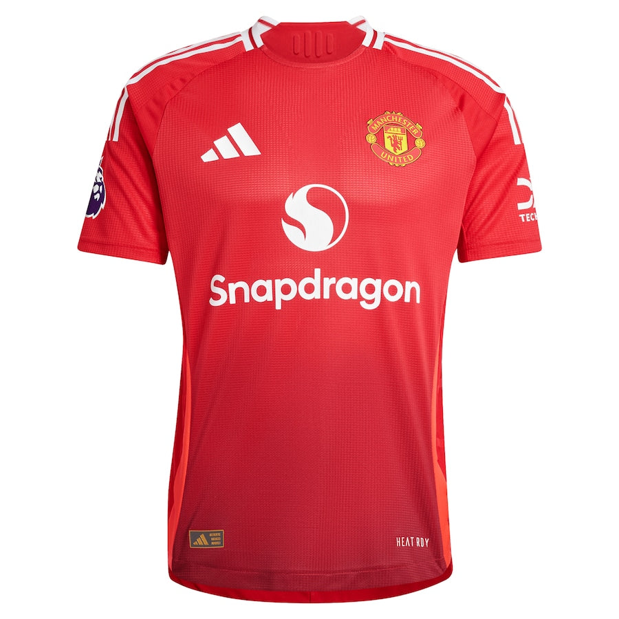 Marcus Rashford Manchester United 2024/25 Home Long Sleeve Player Authentic T-shirt - Red
