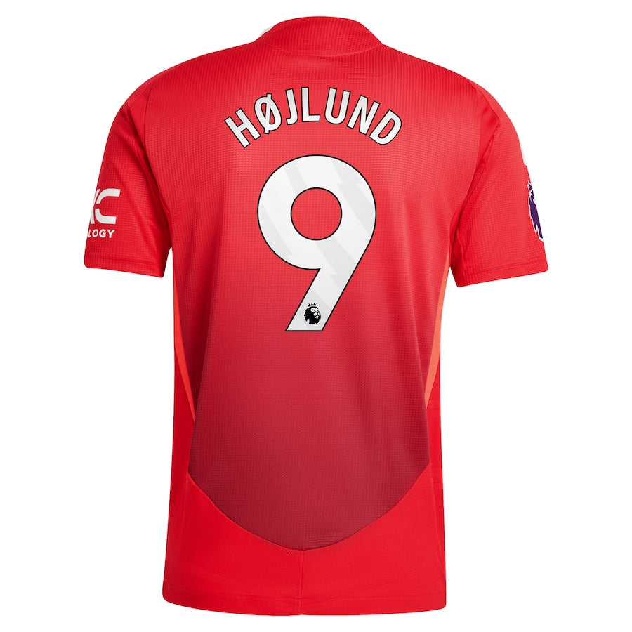 Marcus Rashford Manchester United 2024/25 Home Long Sleeve Player Authentic T-shirt - Red