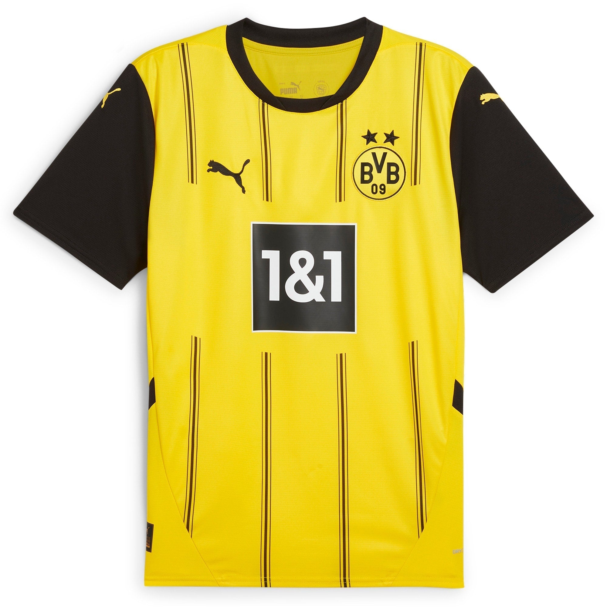 Borussia Dortmund Puma 2024/25 Home Authentic T-shirt - Yellow