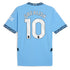 Jack Grealish Manchester City Puma 2024/25 Home Player Authentic T-shirt - Light Blue