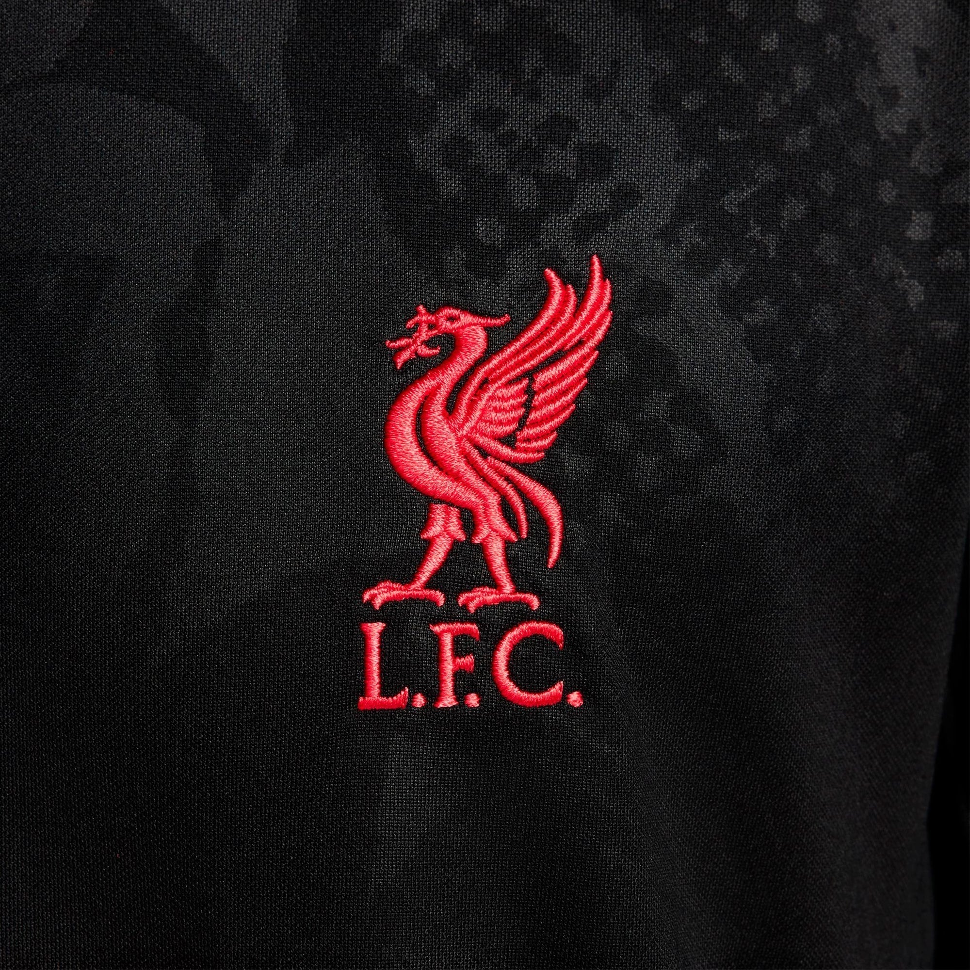 Liverpool Nike 2024/25 Third Academy Pro Pre-Match Top - Black