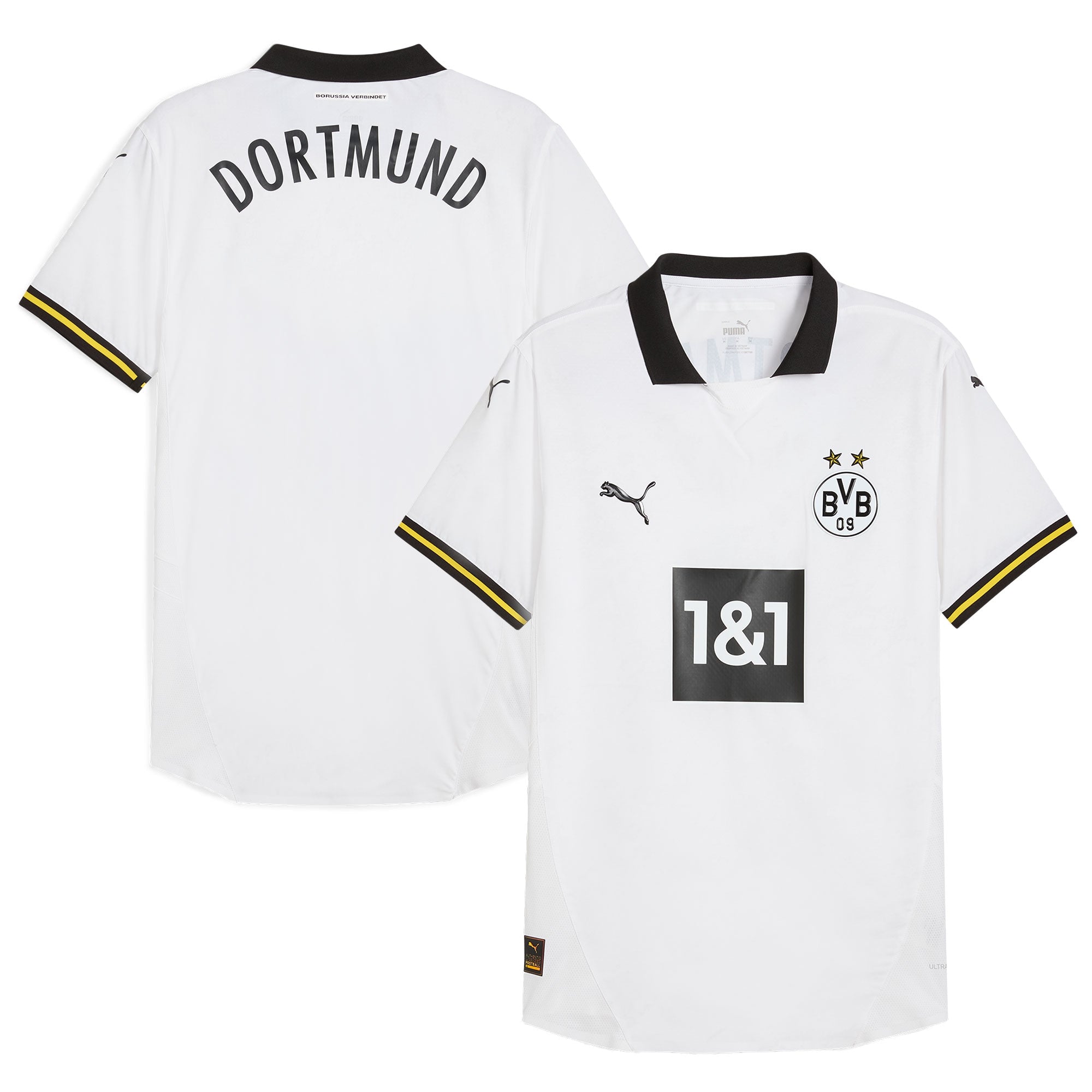 Borussia Dortmund Puma 2024/25 Third Authentic T-shirt - White