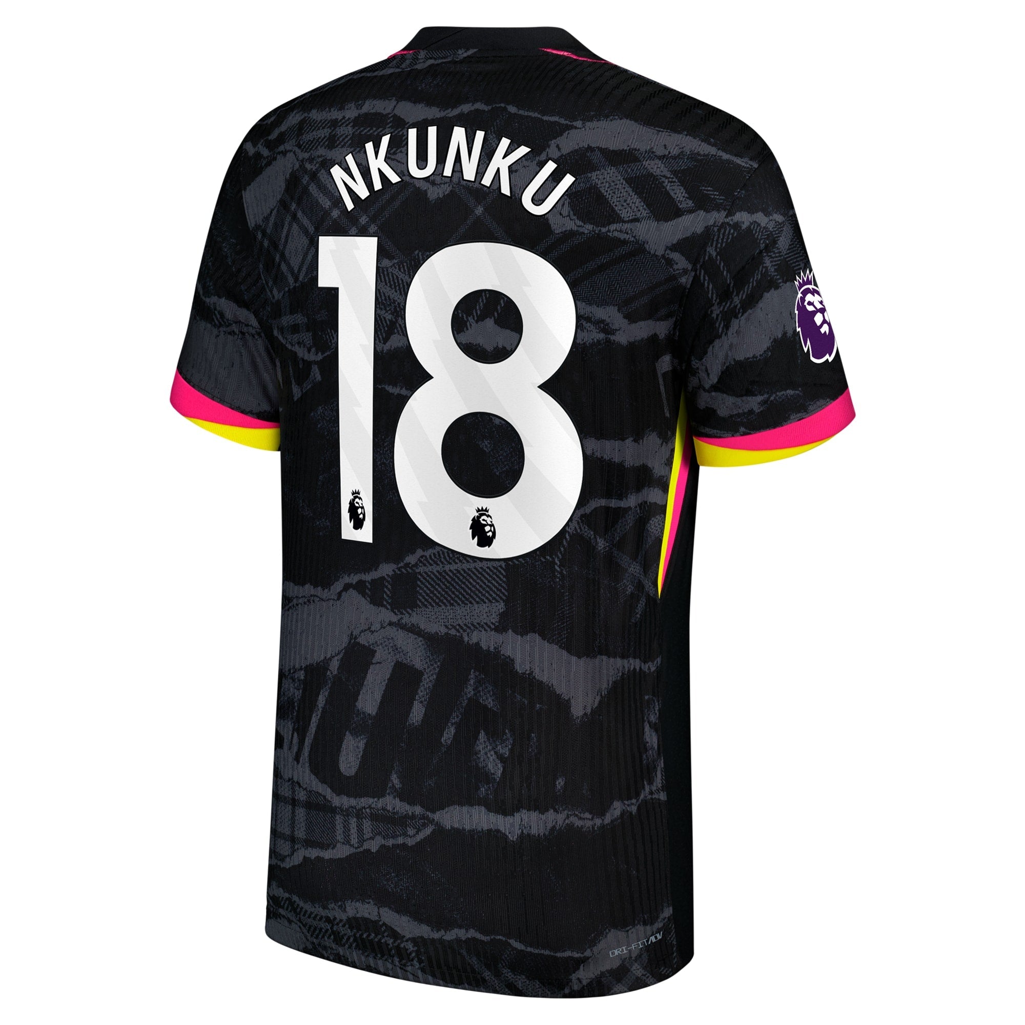 Christopher Nkunku Chelsea Nike 2024/25 Third Player Authentic T-shirt - Anthracite