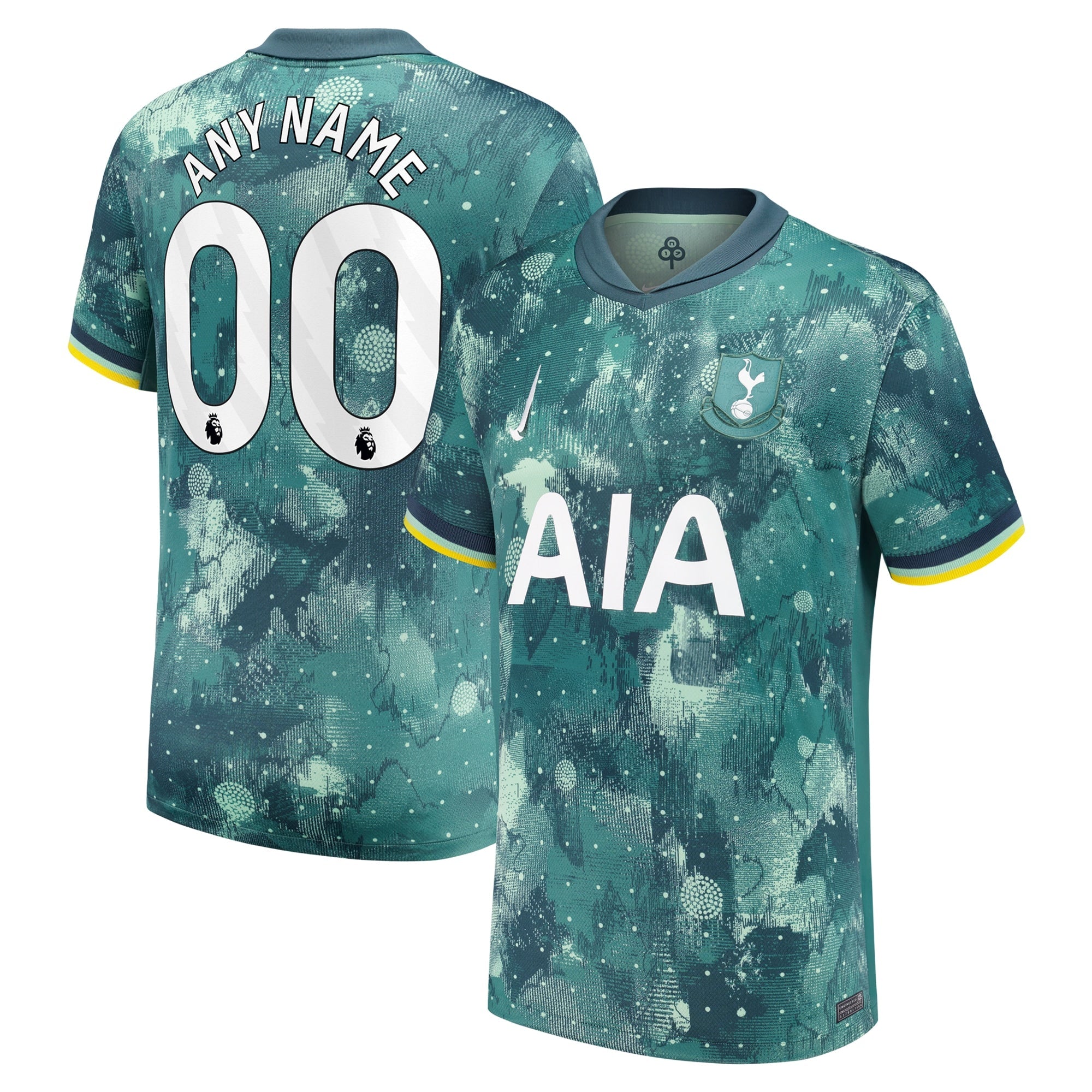 Tottenham Hotspur Nike 2024/25 Third  Custom Authentic T-shirt - Green