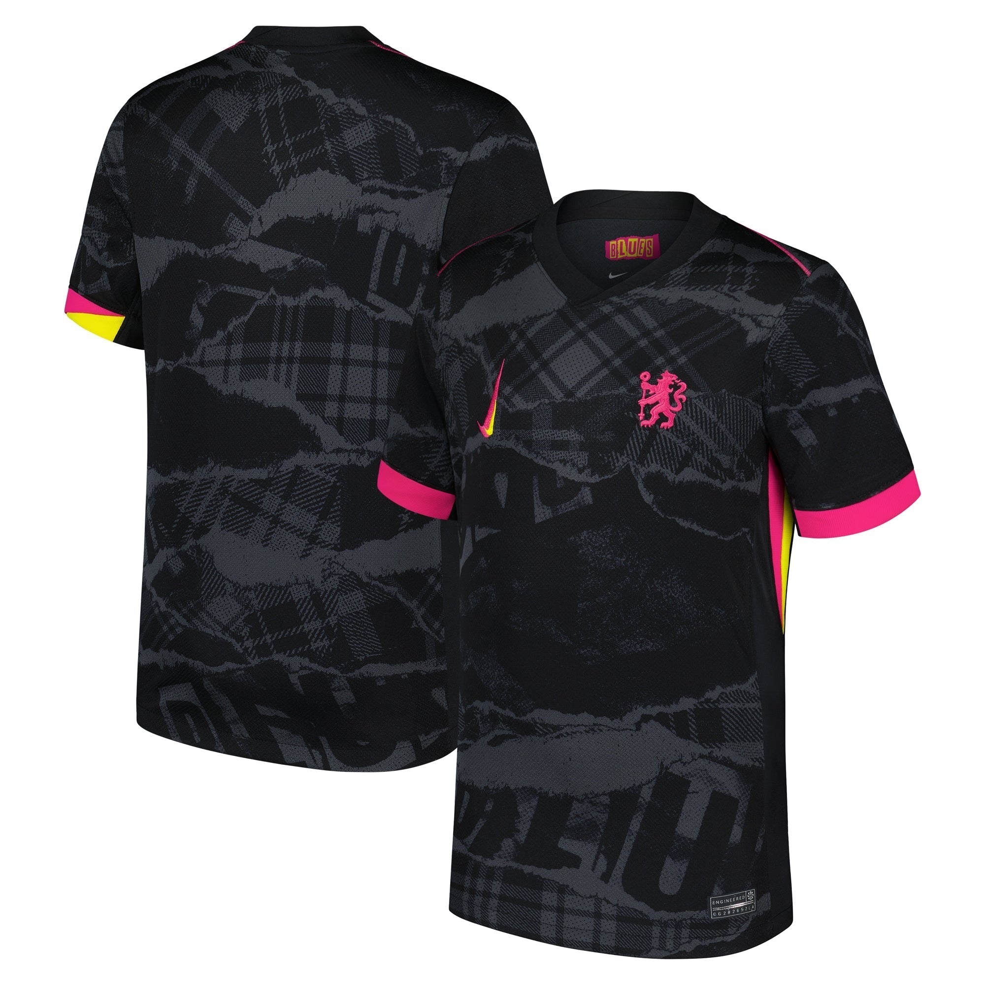 Chelsea Nike 2024/25 Third Custom Authentic T-shirt - Anthracite