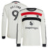 Rasmus Højlund Manchester United adidas Originals 2024/25 Third Long Sleeve Authentic T-shirt - Cream