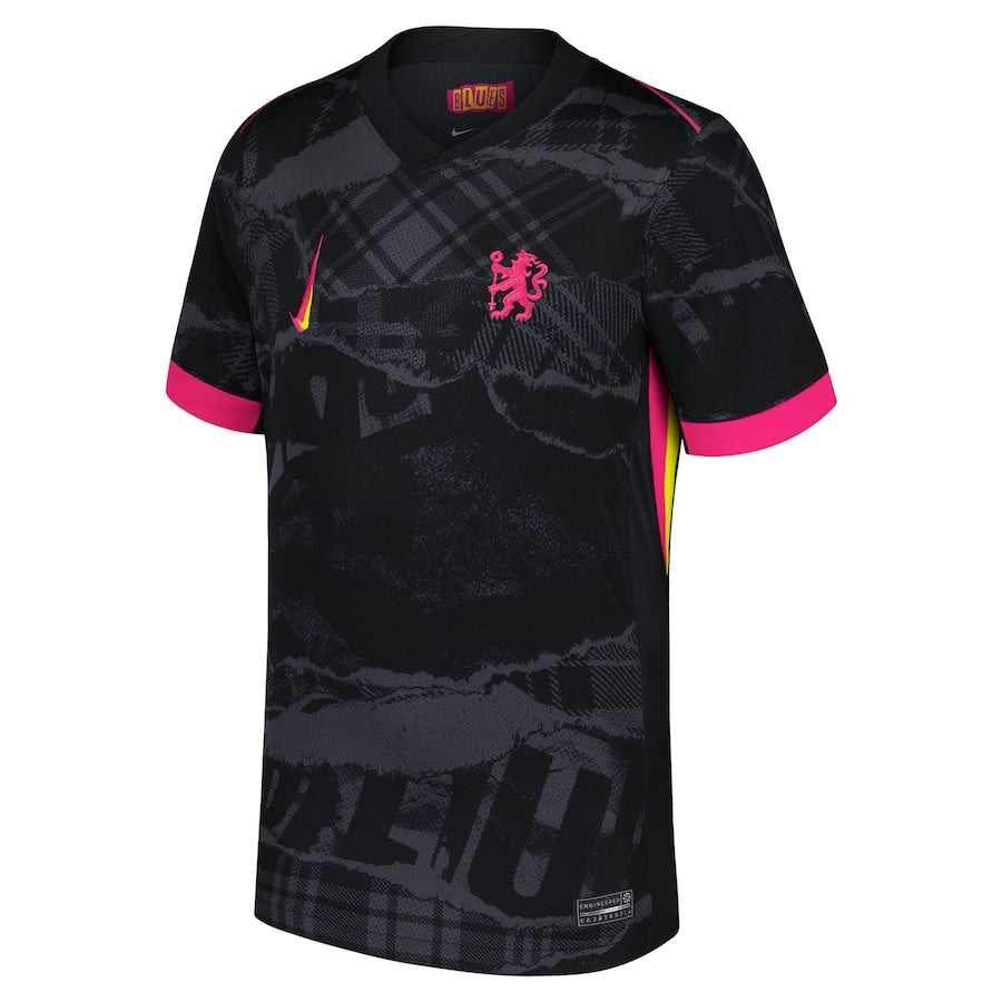 Enzo Fernández Chelsea Nike 2024/25 Third Player Authentic T-shirt - Anthracite