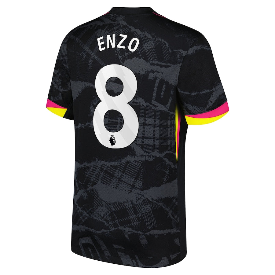Enzo Fernández Chelsea Nike 2024/25 Third Player Authentic T-shirt - Anthracite