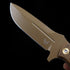 Benchmade 375 Shane Sibert Adamas Fixed Blade Knife – 4.2" CPM-CruWear Steel – Micarta Handle with Flat Earth Finish