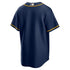 Milwaukee Brewers Team 2022 Home Custom Jersey Unisex Pro Official - Navy - Jersey Teams World