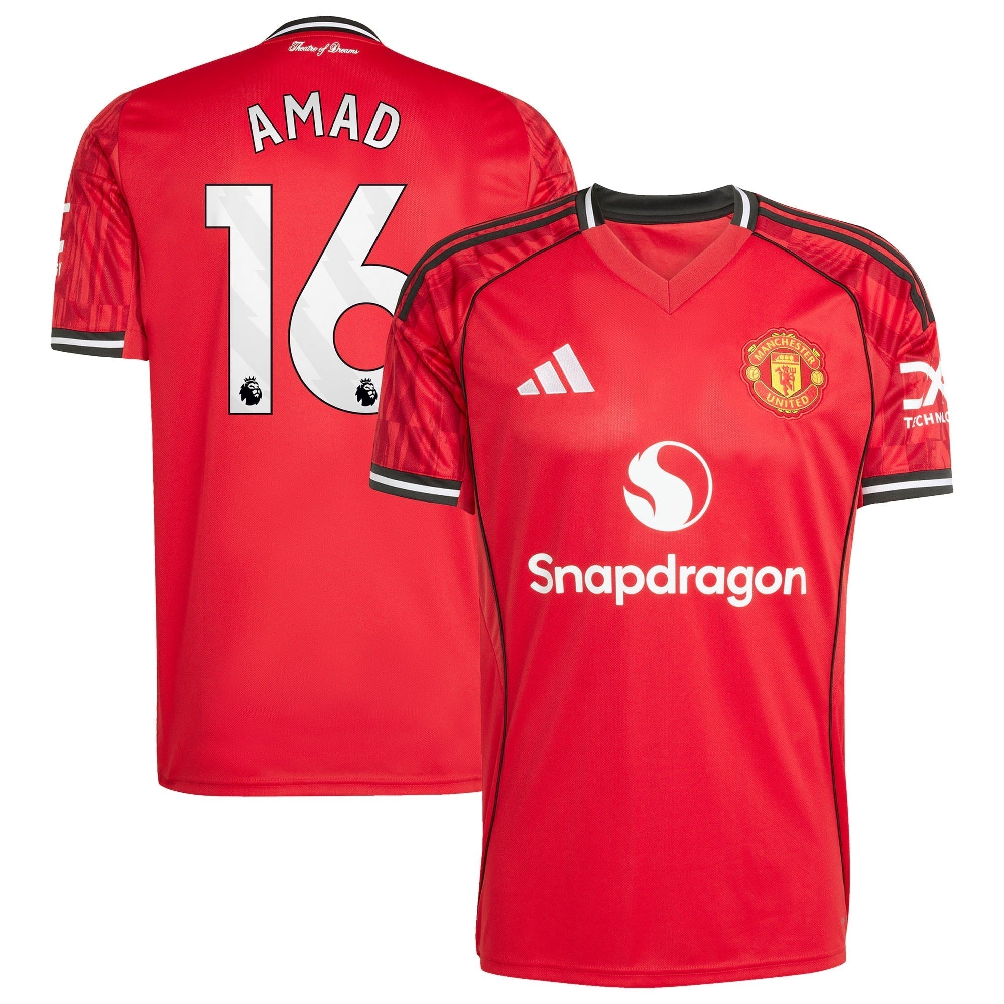 Amad Diallo Manchester United Fan Edition Football Jersey | Shop Amad Diallo Manchester United Soccer Shirt Online