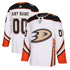 Anaheim Ducks Unisex Away Personalizedized Jersey - White - Jersey Teams World