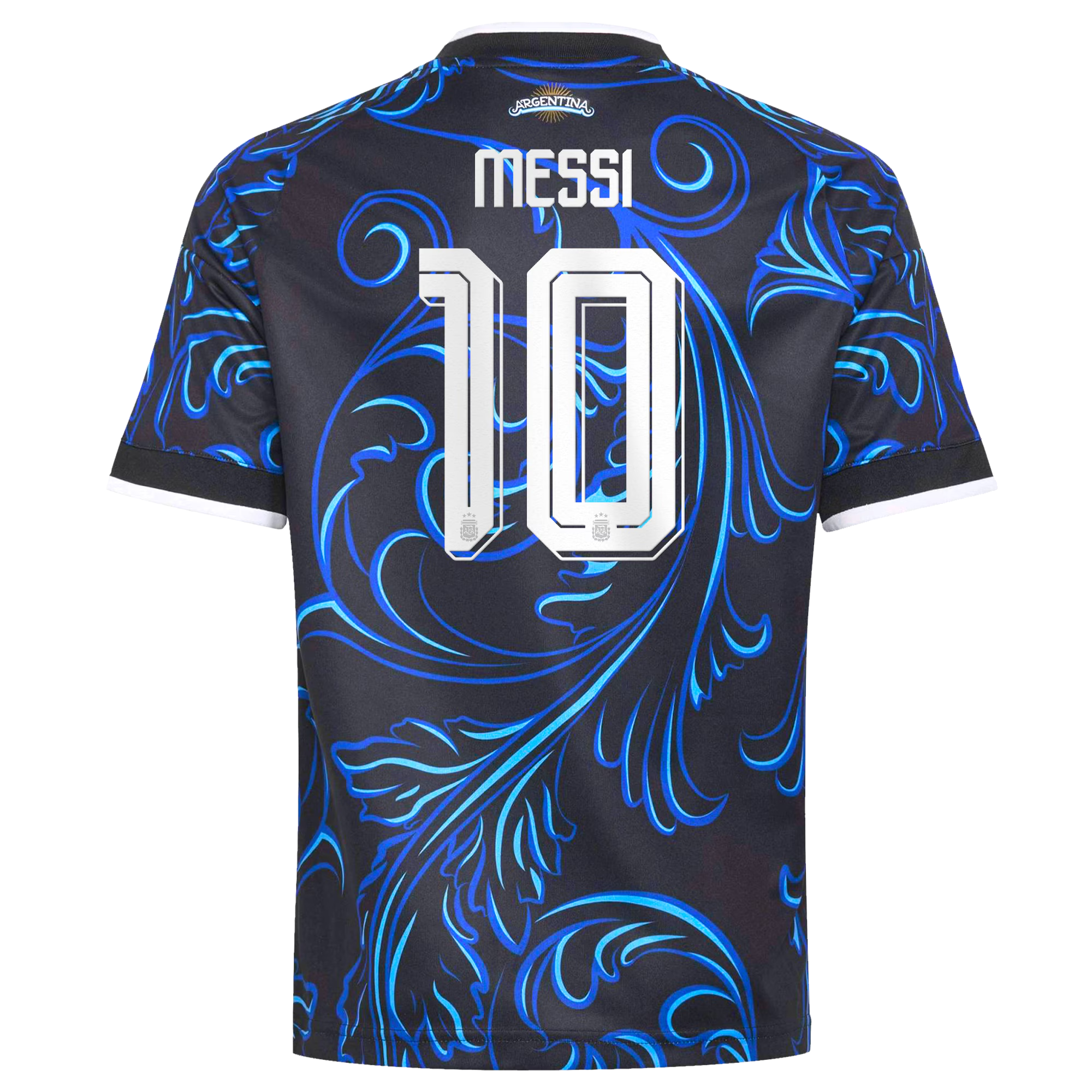 Argentina 2026 Away Custom Soccer Jersey – Kids' Personalized Edition Player #10 (Messi)