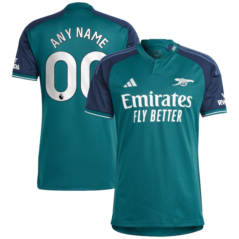 Arsenal 2023/24 Third Custom Authentic T-shirt - Green