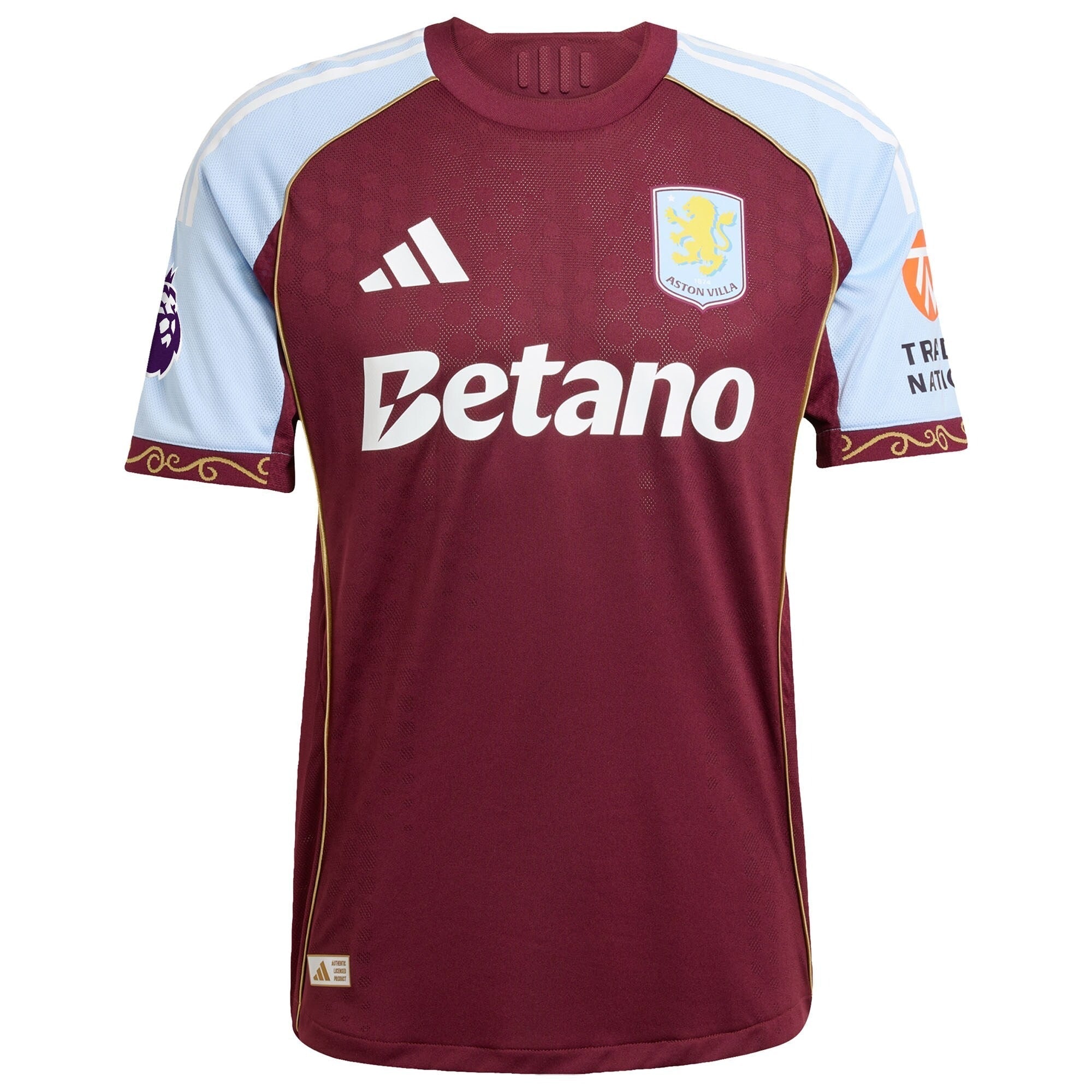 Aston Villa Fan Edition Football Jersey | Shop Aston Villa Soccer Shirt Online