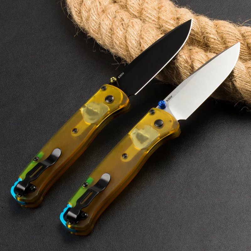 Benchmade 535 Bugout: Transparent PEI Edition | Ultra-Light 57g EDC