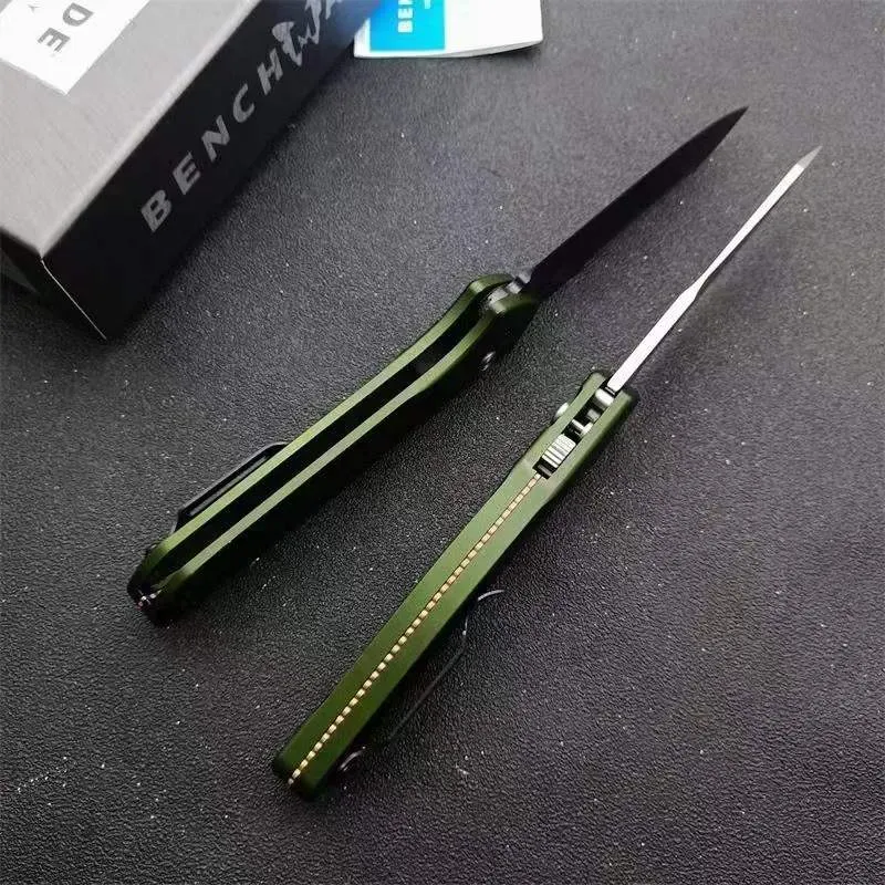 Benchmade 9400BK Osborne Auto: Forest Green & Black CPM-S30V