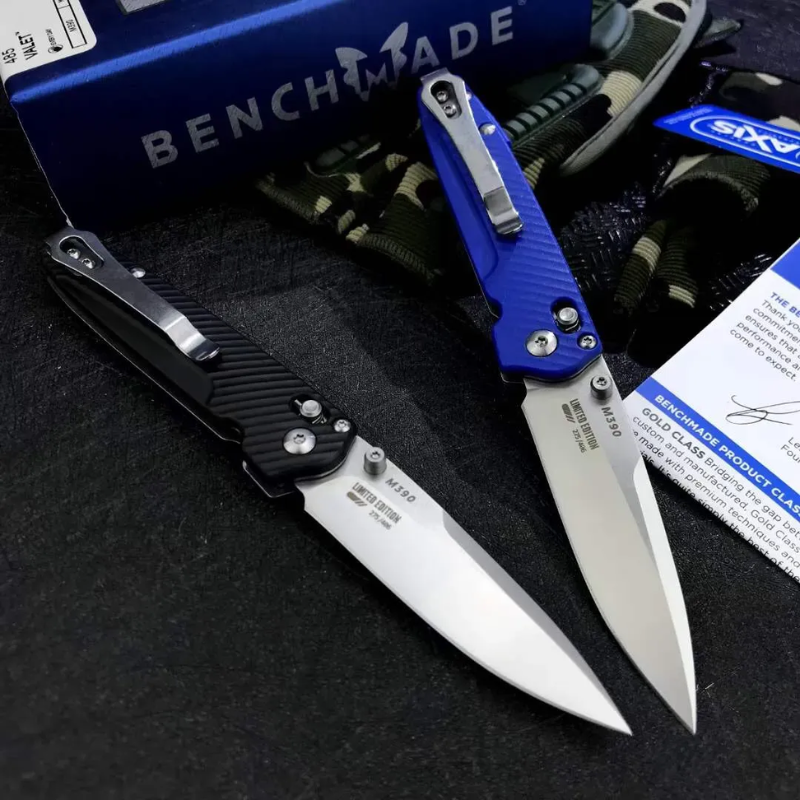 Benchmade 485 Valet: G10 Gentleman’s Folder | D2 High-Hardness Steel