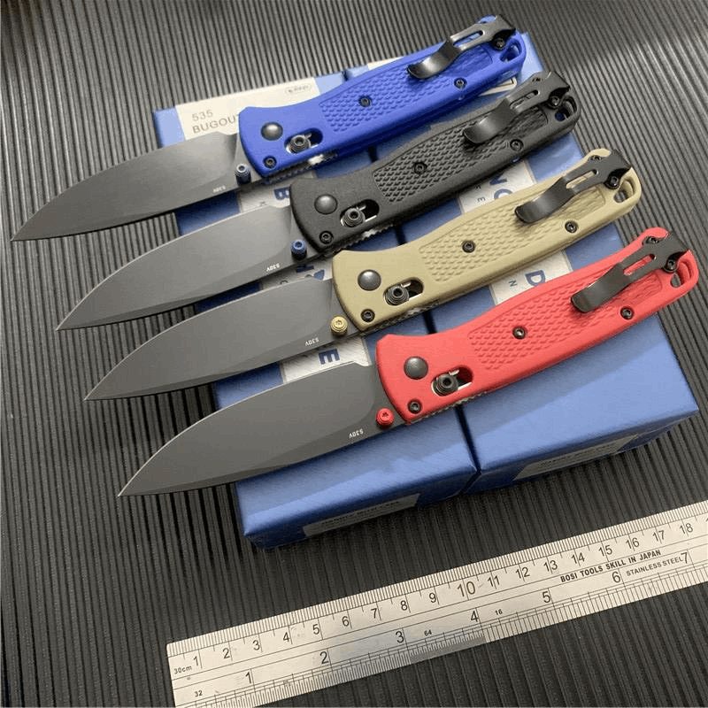 Benchmade Bugout 535/535-3 pocket knife Black blade