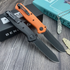 Professional Title: Benchmade 8551 Mediator Auto: Safety Orange S90V Tactical Folder