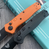 Professional Title: Benchmade 8551 Mediator Auto: Safety Orange S90V Tactical Folder