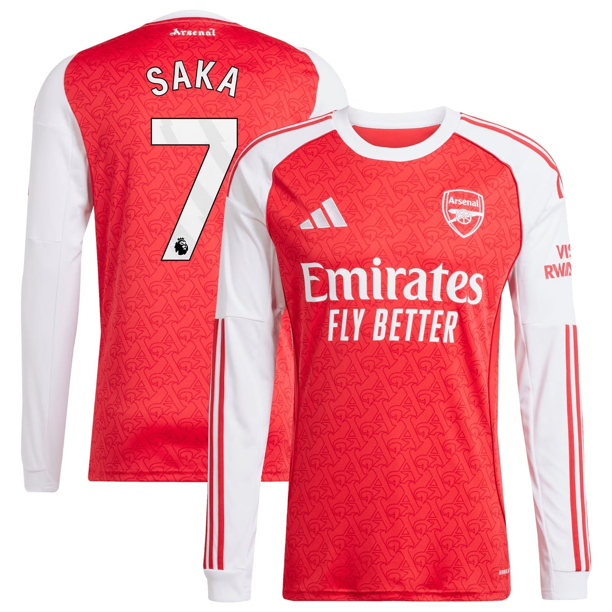 Bukayo Saka Arsenal Fan Edition Football Jersey | Shop Bukayo Saka Arsenal Soccer Shirt Online